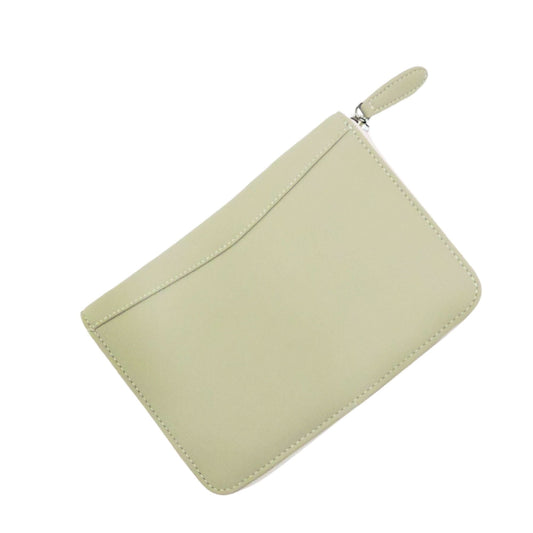 Mellow Mocha and Lavender multi-utility travel pouch with card slots and passport holder.