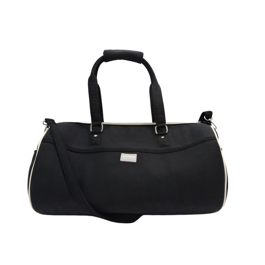 LiveMomma's Multi-Utility Gym cum Travel Bag — Jet Black & Misty Pink