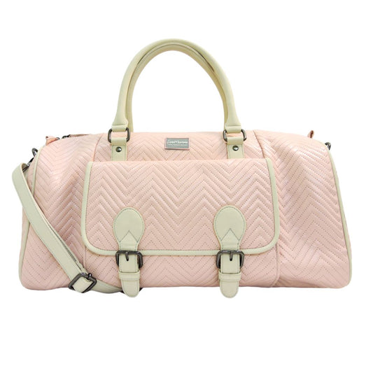 LiveMomma Signature Travel Bag — Misty Pink & Blush Pink